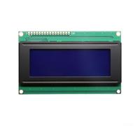 20x4 LCD Display Module 2004 Character LCD with Blue & Yellow Backlight, 5V Analog Interface, 98 x 60 x 12 mm, for DIY Electronics and MCU(Blue)