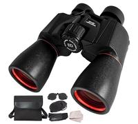 20x50 Binoculars for Adults High Powered - ED Night Vision View BAK4 Prism Lens Binocular with Clear Low Light Vision - Lightweight Easy Focus Binos Bird Watching Hunting Hiking Cruise Travel