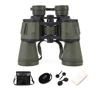 20X50 Binoculars for Bird Watching, HD Professional/Waterproof Binoculars for Adults, Compact Binocular for Hiking, Hunting, Travel, Sightseeing with BAK4 Prism FMC Lens,Military Green