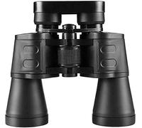 20X50 Black Binoculars With Clear Weak Light Vision, Hd Wide Angle Fmc Non-Slip Design Metal Body Binoculars For Birds Watching Hunting Traveling Camping
