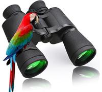 20x50 Powerful Waterproof Compact Birding Binoculars for Adults - Large View File Telescope Binoculars with Clear Low Light Vision for Hunting, Bird Watching, Travel, Hiking, Concert, Sports Watching