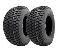 20x8.00-10 Lawnmower Grass Tyres Wanda P332 Turf E-Marked Road Legal (Set of 2)