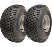 20x8.00-8 Lawnmower Grass Wheels P332 Road Legal 4 Inch PCD Rim 437kg (Set of 2)