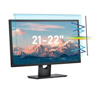 21-22 inch Universal Blue Light Blocking Screen Protector Panel for Desktop Monitors, SOPPY Anti UV and Blue Light Screen Filter for Monitors, Frame Hanging Type (490 * 317mm,16:9)