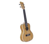 21/23/26-inch Ukulele Matte Surface Spruce/zebrawood Top Ukulele 4-string Small Guitar Instrument Ukelele for Beginner (Color : A, Size : 26-inch)