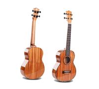 21/24/26 Inch All Mahogany Solid Board Four String Ukulele Guitar(26 Inch)