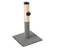 21.25" Cat Scratching Post - Vertical Sisal Cat Scraper | Kitten Scratcher with Sisal Rope | Detachable Scratching Post for Cats | Kitty Furniture for Pets