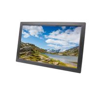 21.5/22-inch ultra-high-definition IPS screen electronic photo album: fully automatic picture and video carousel, digital photo frame, a new choice for home decoration (Color : Black)