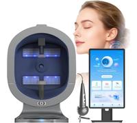 21.5" AI Facial & Scalp Skin Analyzer, Touch Screen Skin Detector with Sunscreen Test