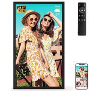 21.5" Digital Picture Frame Large-WiFi-Photo-Frame - 32GB Wall Mounted Digital Frame, Auto Rotate, Remote Control, Slideshow, Share Photo and Video via App Email, Free Cloud Storage, Gifts for Mom Dad