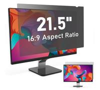 21.5 inch Computer Privacy Screen Filter for 16:9 Widescreen Display, SOPPY Monitor Screen Privacy Filter,Anti Spy Anti-Glare Blue Light Blocking Screen Protector Film (WxH: 476mmx268mm)
