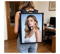 21.5-Inch Digital Advertising Backpack with 1080x1920 LCD Screen 1000-Nit High Brightness Android 11 OS 2GB+32GB for Outdoor Marketing