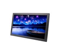 21.5-inch Digital Photo Frame can be Switched on and Off Regularly Wall-Mounted Advertising Machine 19201080 high Resolution (Black)