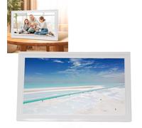 21.5 Inch Large Digital Photo Frame, 1920x1080 Digital Picture Frame WIFI Digital Photo Frame Digital Picture Frame Touch Screen Digital Photo Frame (UK Plug)