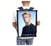 21.5" LCD Video Advertising Backpack - 1920x1080 Full HD Resolution, Human-Walking Digital Billboard For Outdoor Marketing & Street Promotion