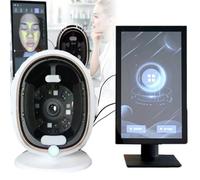 21.5" Smart AI Skin Detector Professional 3D Facial Scope Analyzer | For estheticians with offline client management, image evaluation and real time mobile sync(White)