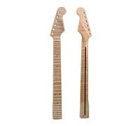21-fret Maple Guitar Handle Suitable For ST Electric Guitar Handle White Tone Point Natural Color Bright Guitar Neck