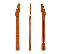 21 Fret Roasted Maple Guitar Handle And Neck For TL Guitar Beef Bone Pillow