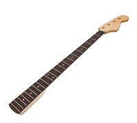 21 Frets Electric Bass Maple Rosewood Headstock Fretboard Fingerboard Replacement Part 21 Frets