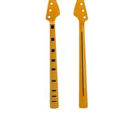 21 Frets Maple Electric Bass Guitar Neck 4 Strings Fingerboard Glossy Paint Accessories Parts(20frets)