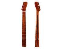 21 Frets One Pieces Flame Maple Neck With Glossy Yellow Electric Guitar Neck Guitar Accessories Parts