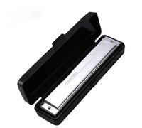 21 Holes Tremolo Harmonica Polyphony Diatonic C Key 21 Hole STAINLESS STEEL Cover Harmonica Beginners Aldults