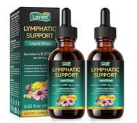 21-in-1 Lymphatic Drainage Drops - 6000mg Liposomal Lymphatic Support & Immune System Detox Supplement - Herbal Formula for Daily Lymph Cleanse & Immunity 60ML 2 Pack