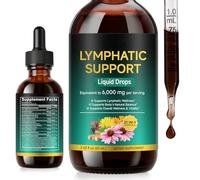 21-in-1 Lymphatic Drainage Drops -Lymph System Support Supplement, 6000mg Liposomal Lymphatic Support & Immune System Detox Supplement,Reduce Swelling and Cleanse Lymph