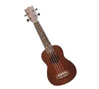 21 Inch Acoustic Soprano Ukulele Sapele Wood Open Style Tuning Peg Small Guitar For Beginners Ukulele Starter Kit