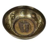 21 Inch Diameter Extra Large Standing Singing Bowl - Foot Carved Singing Bowls - Sound Therapy -Meditation -Yoga Session - Big Healing Bowls