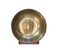 21 Inch Diameter Extra Large Standing Singing Bowl - Foot Carved Singing Bowls - Sound Therapy -Meditation -Yoga Session - Big Healing Bowls