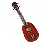 21 Inch Sapele Wood Plywood Ukulele Small Guitar Ukelele Stringed Instrument With Bag Ukelele for Beginner (Color : A)