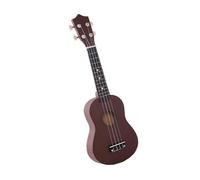 21 Inch Treble Ukulele Beginners Hawaii Four String Guitar + String + Pick Music Instrument Ukulele Starter Kit(Coffee,A)