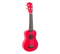 21-inch Ukulele Beginner Small Four-string Wooden Hawaiian Guitar Playing Instrument(Rose)