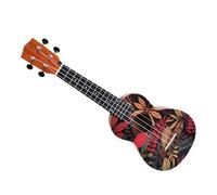 21 Inch Ukulele Professional 4 String Musical Instrument For Beginner With Ukulele Bag Capo Tuner Ukulele Starter Kit (Color : A)