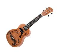 21 Inche Mahogany Wood Body 15 Frets Ukulele 4 String Small Ukelele Guitar For Music Beginner Ukulele Starter Kit