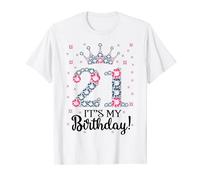21 It's My Birthday Pink Crown 21st Birthday Gifts For Her T-Shirt