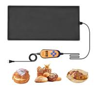 21" L x 10" W Bread Proofing Heating Mat, Sourdough Dough Proofer for Fermenting, Digital Temperature Display - for Making Bread, Baked, Warm