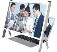 21" Laptop Computer Screen Magnifier For Reading 3x Ultra-clear Magnifier Protector Holder Portable Foldable Angle Free Adjustment, Desktop Physical Magnifying Glass Stand