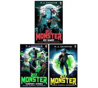 21% Monster Series By P J Canning 3 Books Collection Set (21% Monster, Ice Giant, Serpent Strike)