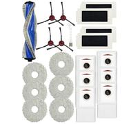 21 Pack Filters Compatible with Bosch Spotless Max BCRDW3B and BCRDW3BX Robot Vacuum Cleaners - Includes BHZRDB Vacuum Bags, BHZRF3 HEPA Filters, BHZRMP3 Mop Pads and BHZRSB Side Brushes