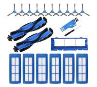 21 Pack Replacement Parts for Eufy RoboVac 11S Max, 15C Max 30C Max, 35c Max, 15t Max, 39 Max Series G10 G20 G30 G32 Edge Verge Hybrid Accessory Vacuum Cleaner Filters,Side Brushes,Roller Brushes