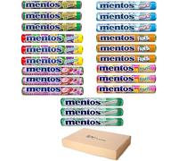 21 Packs Mentos Mix Flavor Chewy Dragees Refreshing Soft Candies Sold By VR Angel