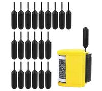 21 Pcs Black Replacement Rolling Ink Refills 1.5 ml Data Defender Ink Refills Address Blocker and Personal Information Shield