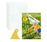 21 Pcs Self Sealing Laminating Sheets, Iaminator Sheets, Each Sheet for 1 Side, 20pcs 4 x 6 Inches Self Adhesive Clear Laminate Sheet with Scraper, No Machine Laminate Sheets for Card, Photo