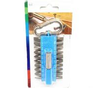 21-Piece Cross And Hex Screw Drill Bit Set Spring Hook Handle Portable Color-Coded Bit Tips Compact Lightweight For DIY Home Garden Repair Green Red(Blue)