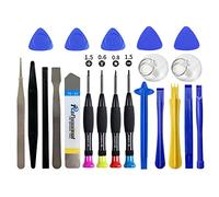 21-Piece Set Opening Pry Tool Screwdriver Set Multiple Functions Repair Tool Kit Phillips Pentalobe Flat Screwdivers for iPhone
