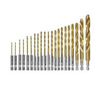 21-Piece Titanium Nitride Coated Drill Bit Set for dewalt Drill bit Set (DW1361)