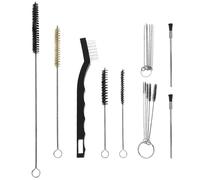 21 Pieces Of Spray Gun Cleaning Brush And 1 Mini Wire Brush, Spray Gun Pipe Stain Removal Brush, Rust Removal Brush, Airbrush Cleaning Tool.