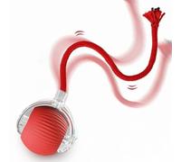 21 Products Smart Cat Toy Ball Interactive Motion-Activated Rechargeable Ball with LED Lights & Tail Irregular Rolling Toy for Indoor Cats Kittens & Pets